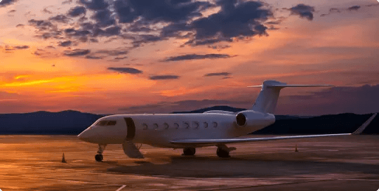 Private jet and helicopter charter