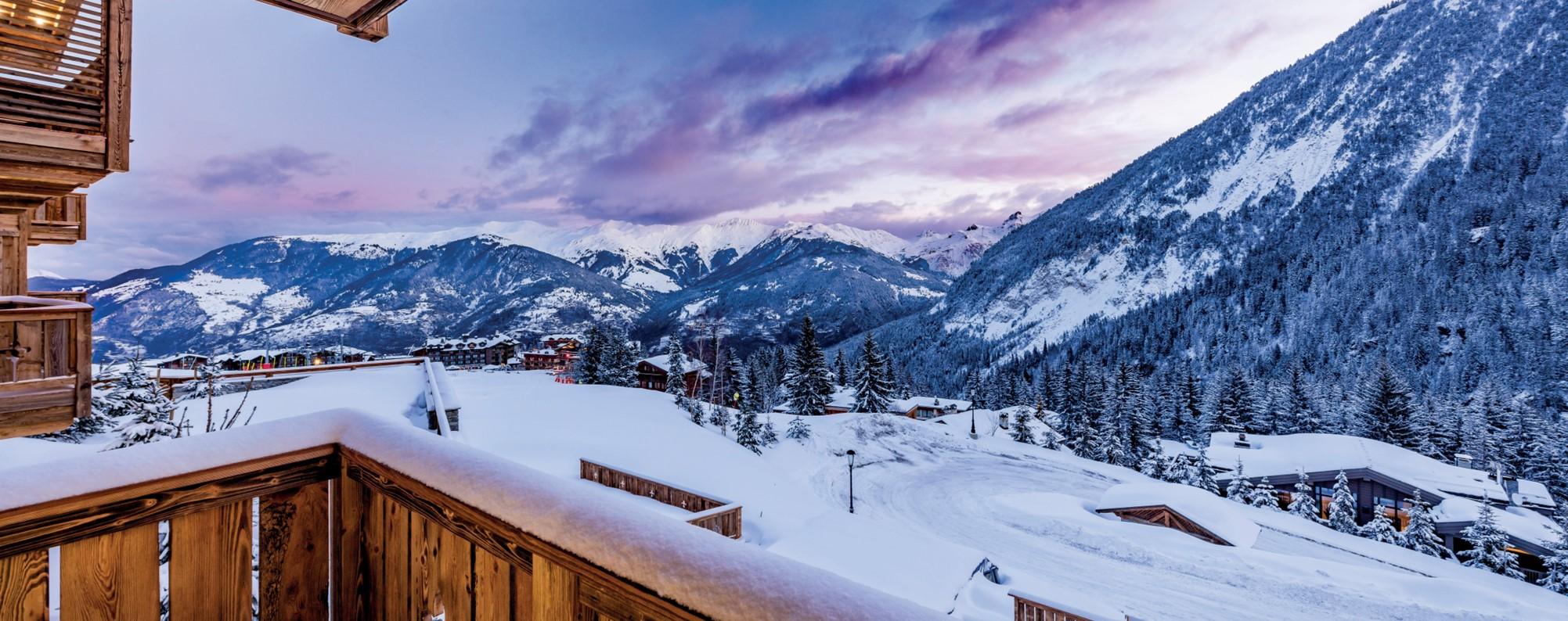 Ski Chalets in Alps and Ski Chalets